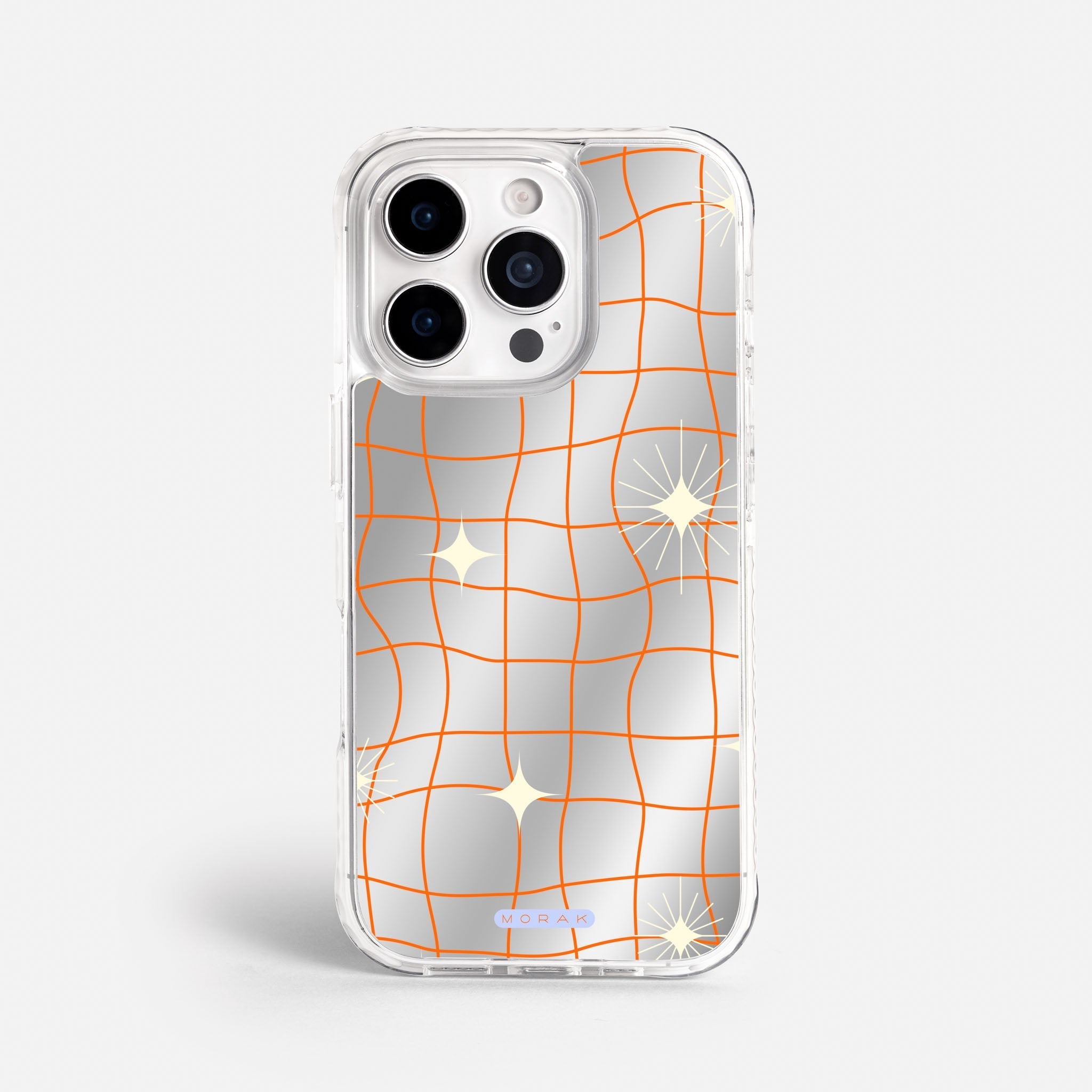 Case Cosmic Grid - Espejo Premium – Protección antigolpe | Diseño colombiano | Morak