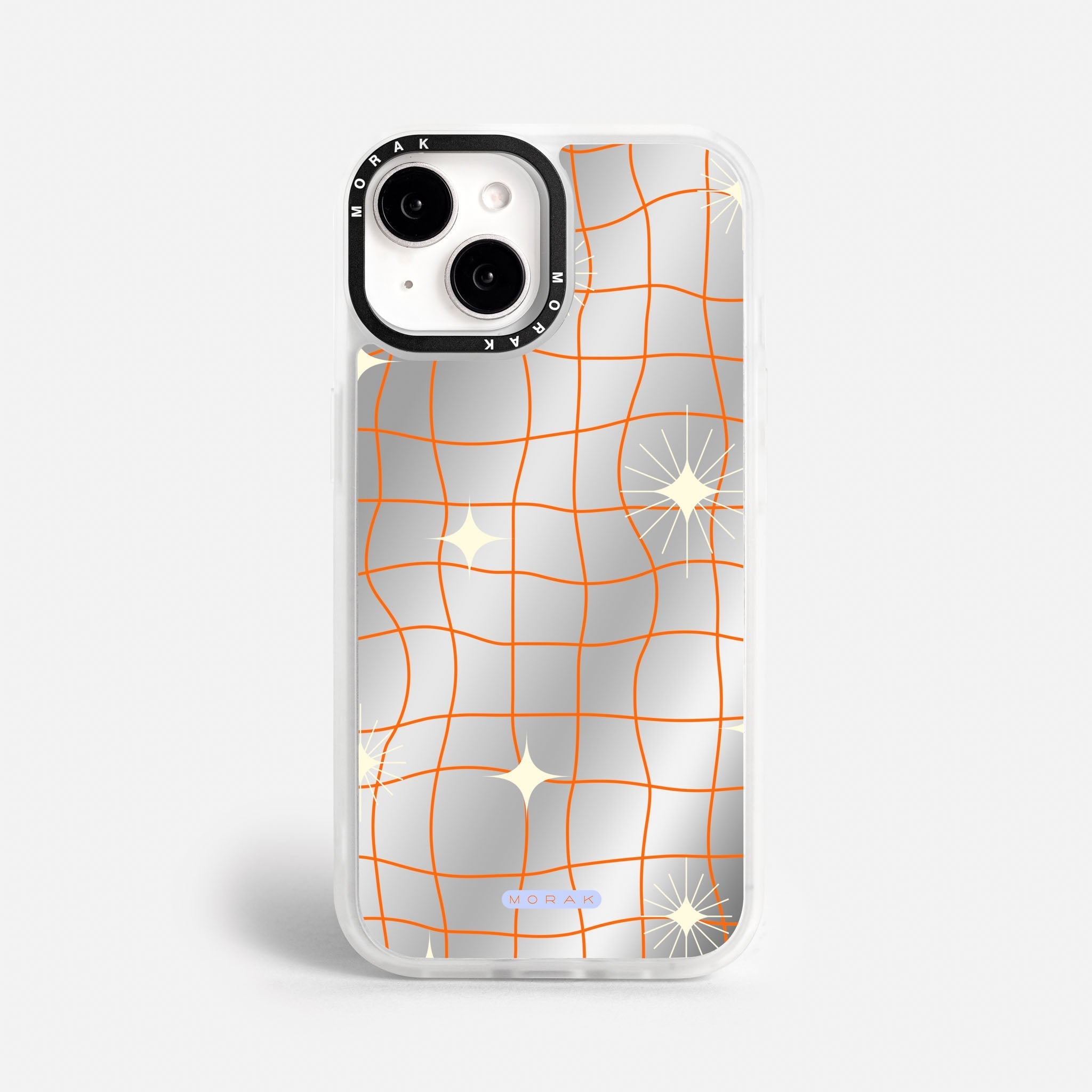 Case Cosmic Grid - Espejo Premium – Protección antigolpe | Diseño colombiano | Morak