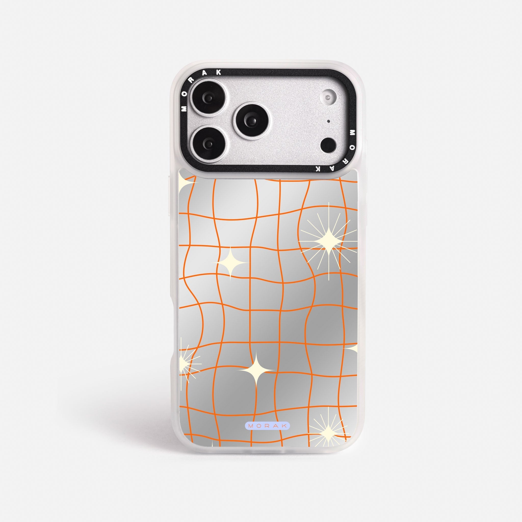 Case Cosmic Grid - Espejo Premium – Protección antigolpe | Diseño colombiano | Morak