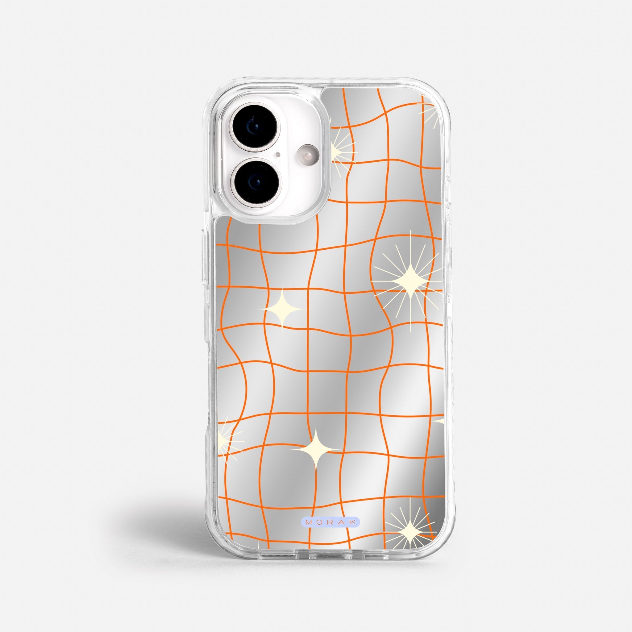 Case Cosmic Grid - Espejo Premium – Protección antigolpe | Diseño colombiano | Morak