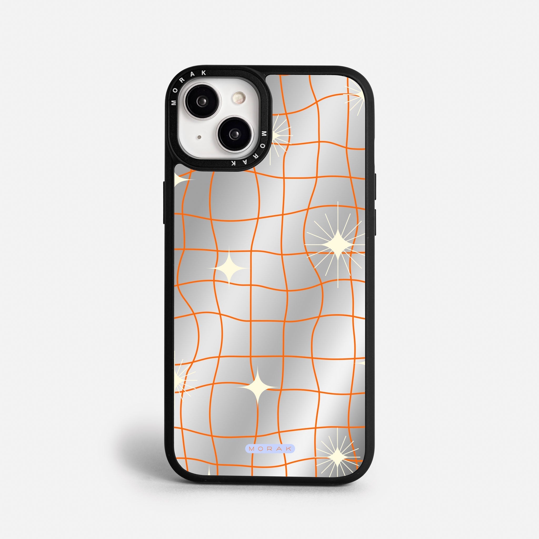 Case Cosmic Grid - Espejo Premium – Protección antigolpe | Diseño colombiano | Morak