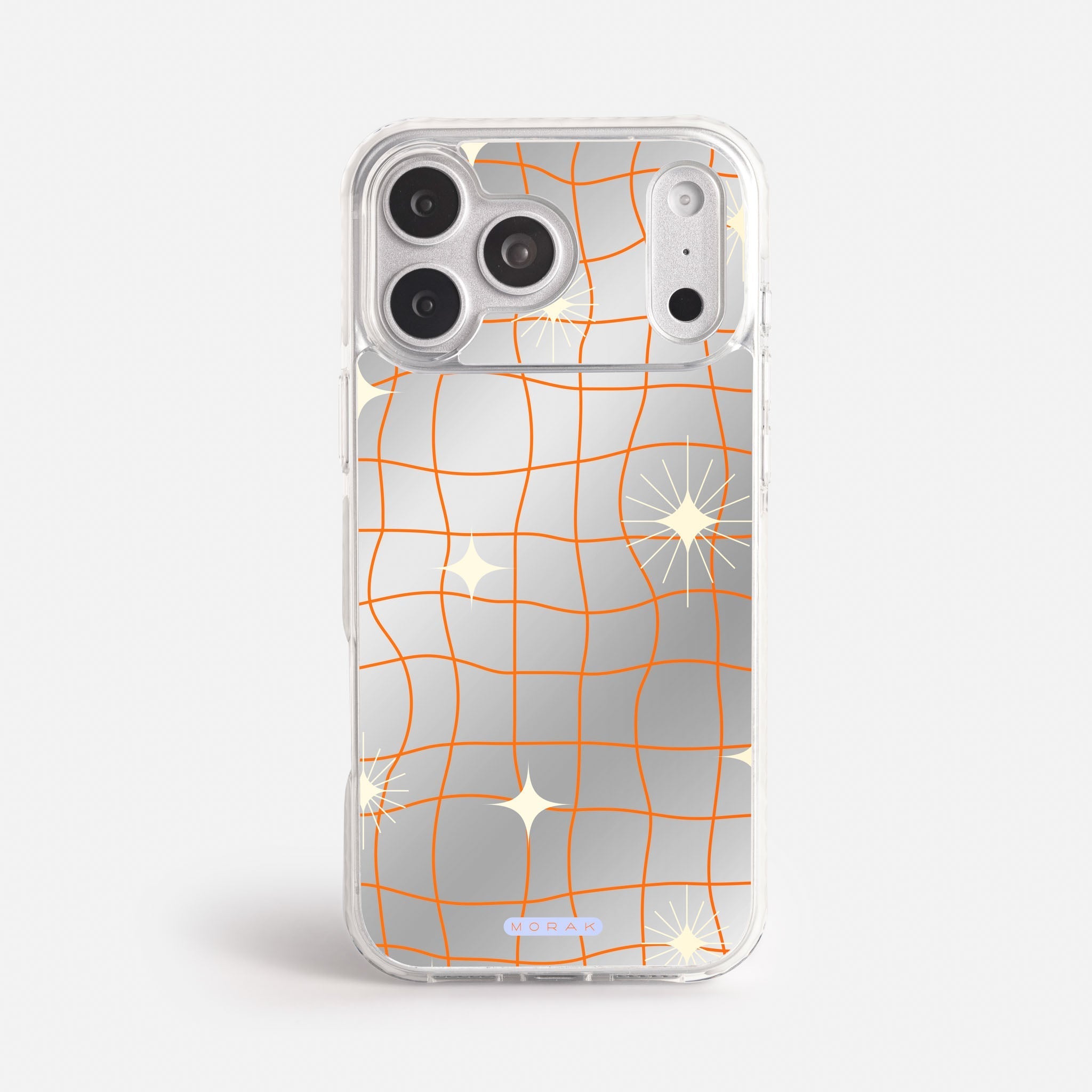 Case Cosmic Grid - Espejo Premium – Protección antigolpe | Diseño colombiano | Morak