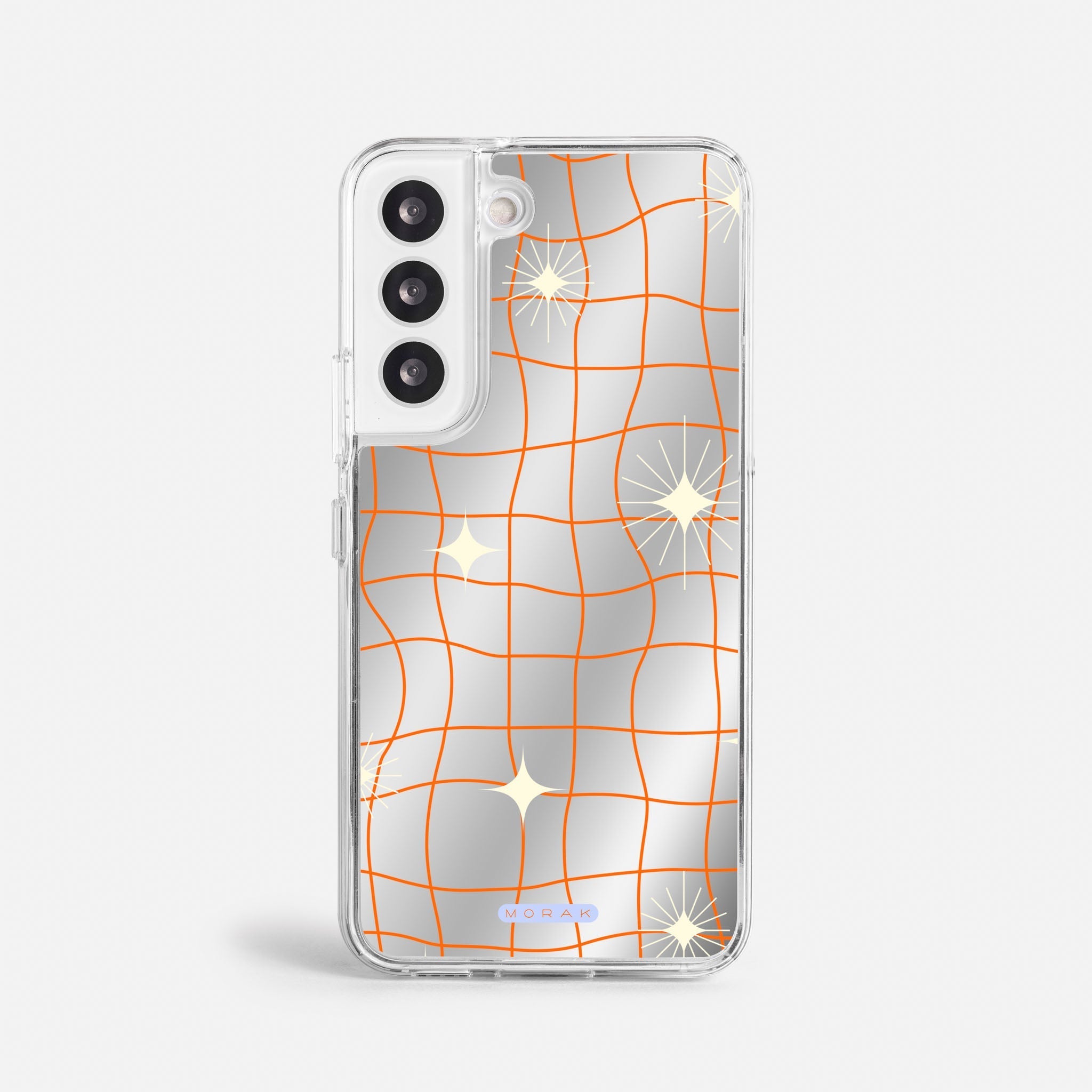 Case Cosmic Grid - Espejo Premium – Protección antigolpe | Diseño colombiano | Morak