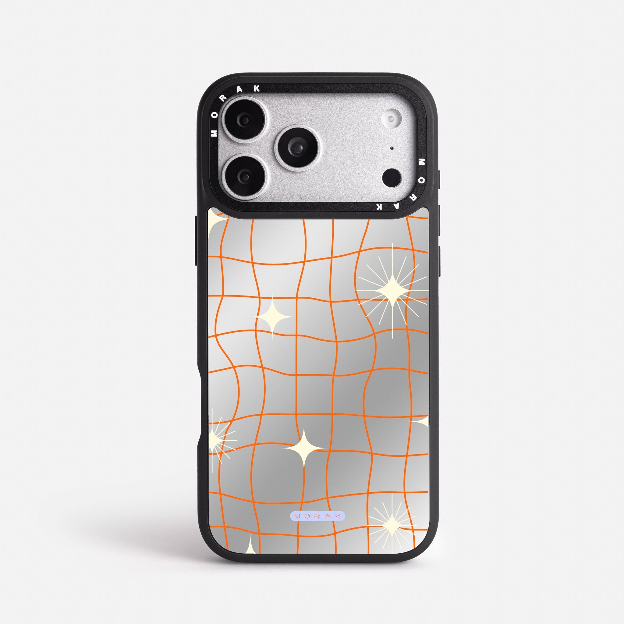 Case Cosmic Grid - Espejo Premium – Protección antigolpe | Diseño colombiano | Morak