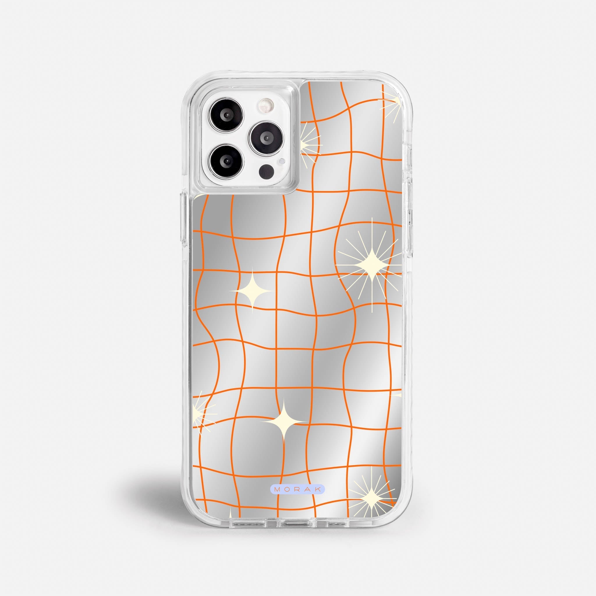 Case Cosmic Grid - Espejo Premium – Protección antigolpe | Diseño colombiano | Morak