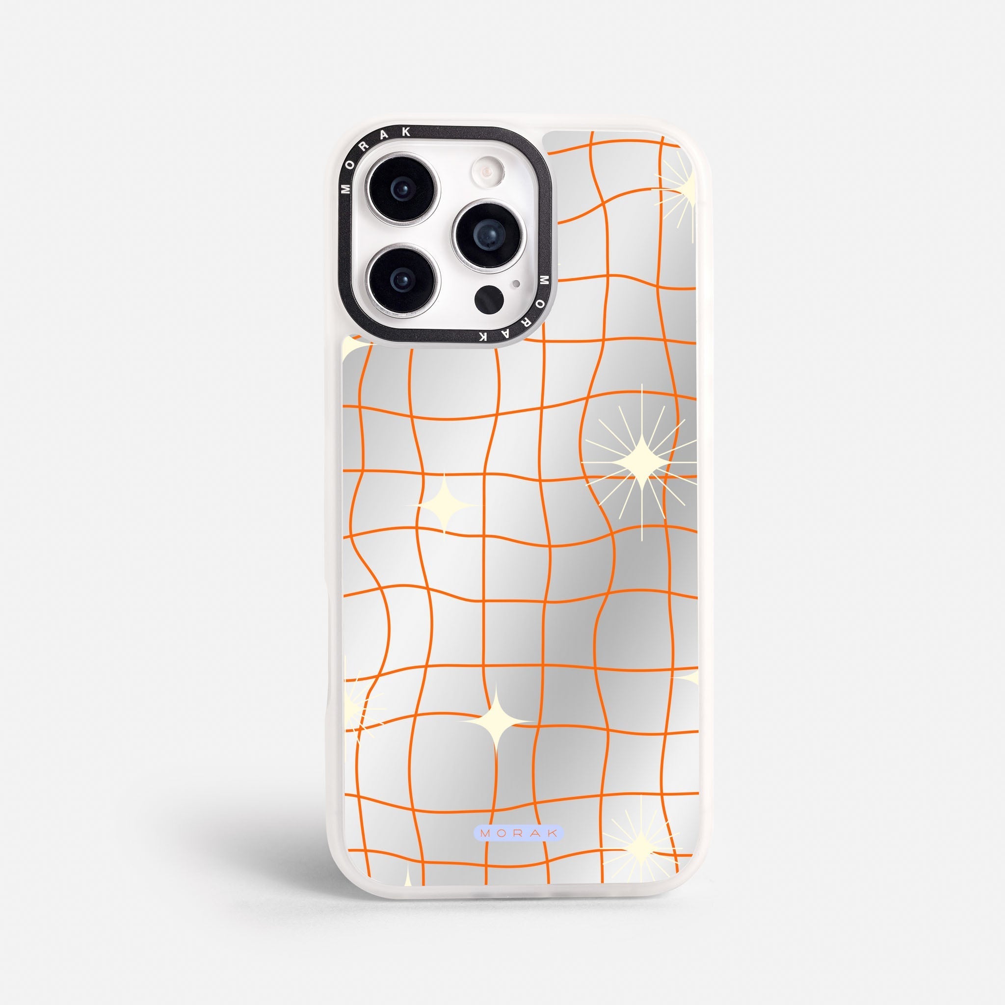 Case Cosmic Grid - Espejo Premium – Protección antigolpe | Diseño colombiano | Morak