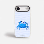 Case Funda Crab Wave - Blanco Premium Para iPhone 17-12 Samsung S26-S22