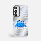 Case Funda Crab Wave - Espejo Premium Para iPhone 17-12 Samsung S26-S22