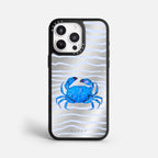 Case Funda Crab Wave - Espejo Premium Para iPhone 17-12 Samsung S26-S22