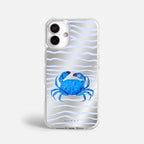 Case Funda Crab Wave - Espejo Premium Para iPhone 17-12 Samsung S26-S22