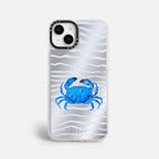 Case Funda Crab Wave - Espejo Premium Para iPhone 17-12 Samsung S26-S22