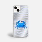 Case Funda Crab Wave - Espejo Premium Para iPhone 17-12 Samsung S26-S22