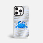 Case Funda Crab Wave - Espejo Premium Para iPhone 17-12 Samsung S26-S22
