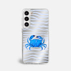 Case Funda Crab Wave - Espejo Premium Para iPhone 17-12 Samsung S26-S22