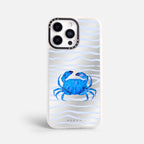 Case Funda Crab Wave - Espejo Premium Para iPhone 17-12 Samsung S26-S22