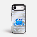 Case Funda Crab Wave - Espejo Premium Para iPhone 17-12 Samsung S26-S22
