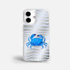 Case Funda Crab Wave - Espejo Premium Para iPhone 17-12 Samsung S26-S22