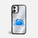 Case Funda Crab Wave - Espejo Premium Para iPhone 17-12 Samsung S26-S22