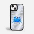 Case Funda Crab Wave - Espejo Premium Para iPhone 17-12 Samsung S26-S22