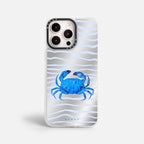 Case Funda Crab Wave - Espejo Premium Para iPhone 17-12 Samsung S26-S22