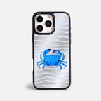 Case Funda Crab Wave - Espejo Premium Para iPhone 17-12 Samsung S26-S22