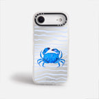 Case Funda Crab Wave - Espejo Premium Para iPhone 17-12 Samsung S26-S22