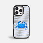 Case Funda Crab Wave - Espejo Premium Para iPhone 17-12 Samsung S26-S22