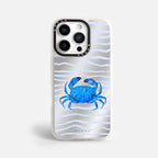 Case Funda Crab Wave - Espejo Premium Para iPhone 17-12 Samsung S26-S22