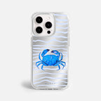 Case Funda Crab Wave - Espejo Premium Para iPhone 17-12 Samsung S26-S22
