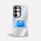 Case Funda Crab Wave - Espejo Premium Para iPhone 17-12 Samsung S26-S22