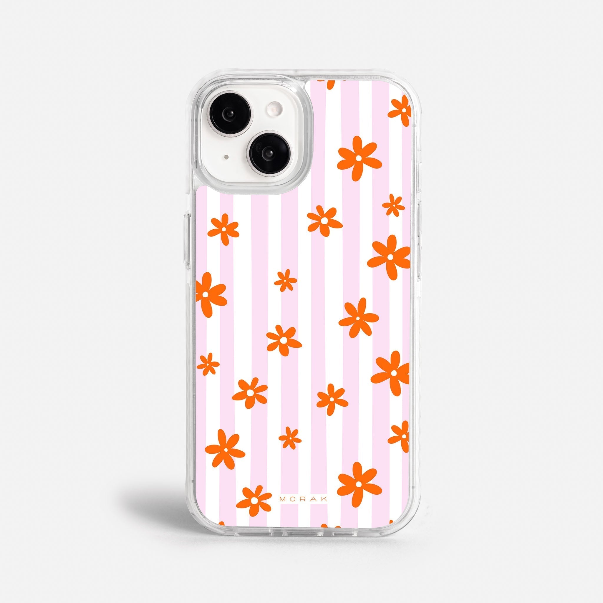 Case Florecitas - Blanco Premium – Protección antigolpe | Diseño colombiano | Morak
