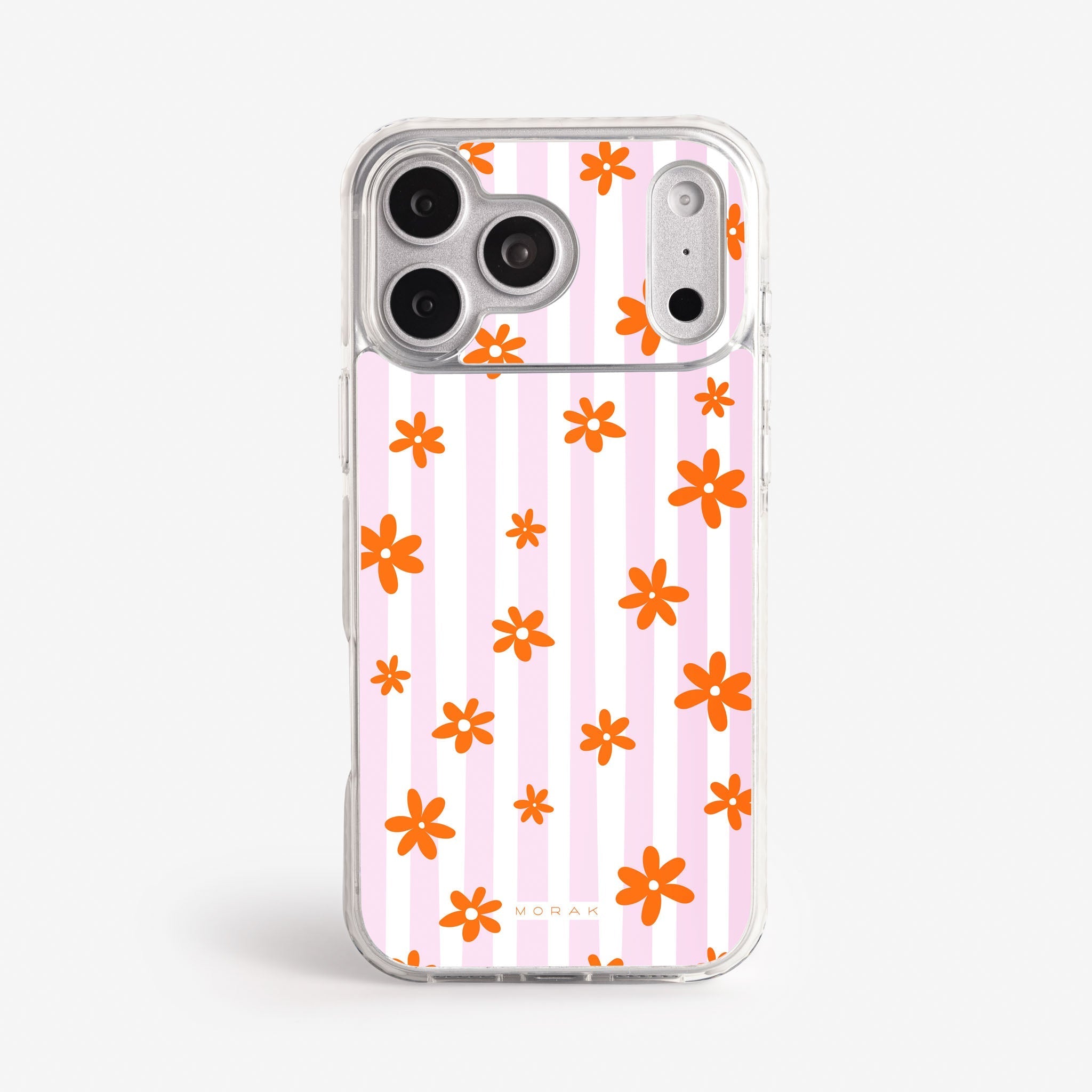 Case Florecitas - Blanco Premium – Protección antigolpe | Diseño colombiano | Morak