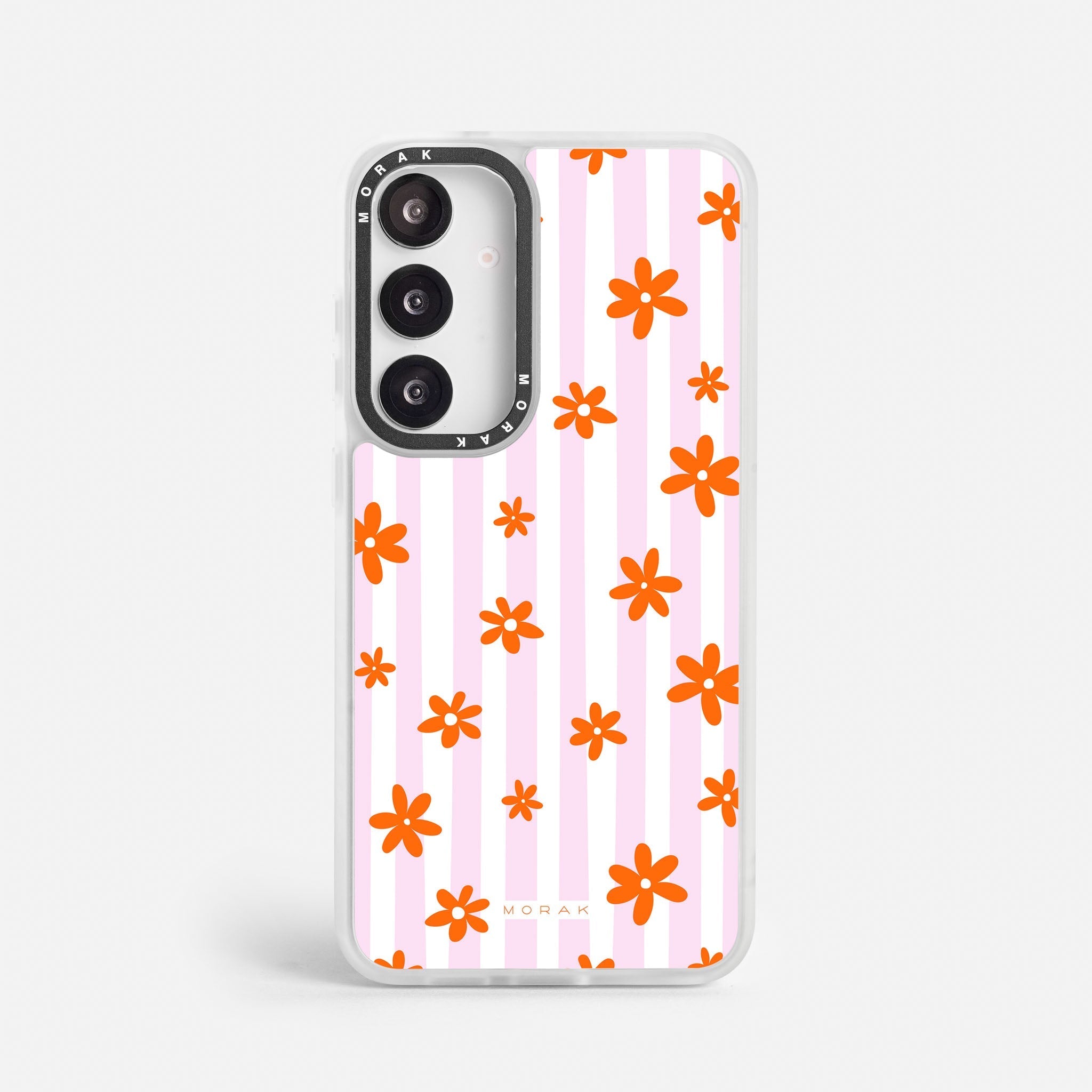 Case Florecitas - Blanco Premium – Protección antigolpe | Diseño colombiano | Morak