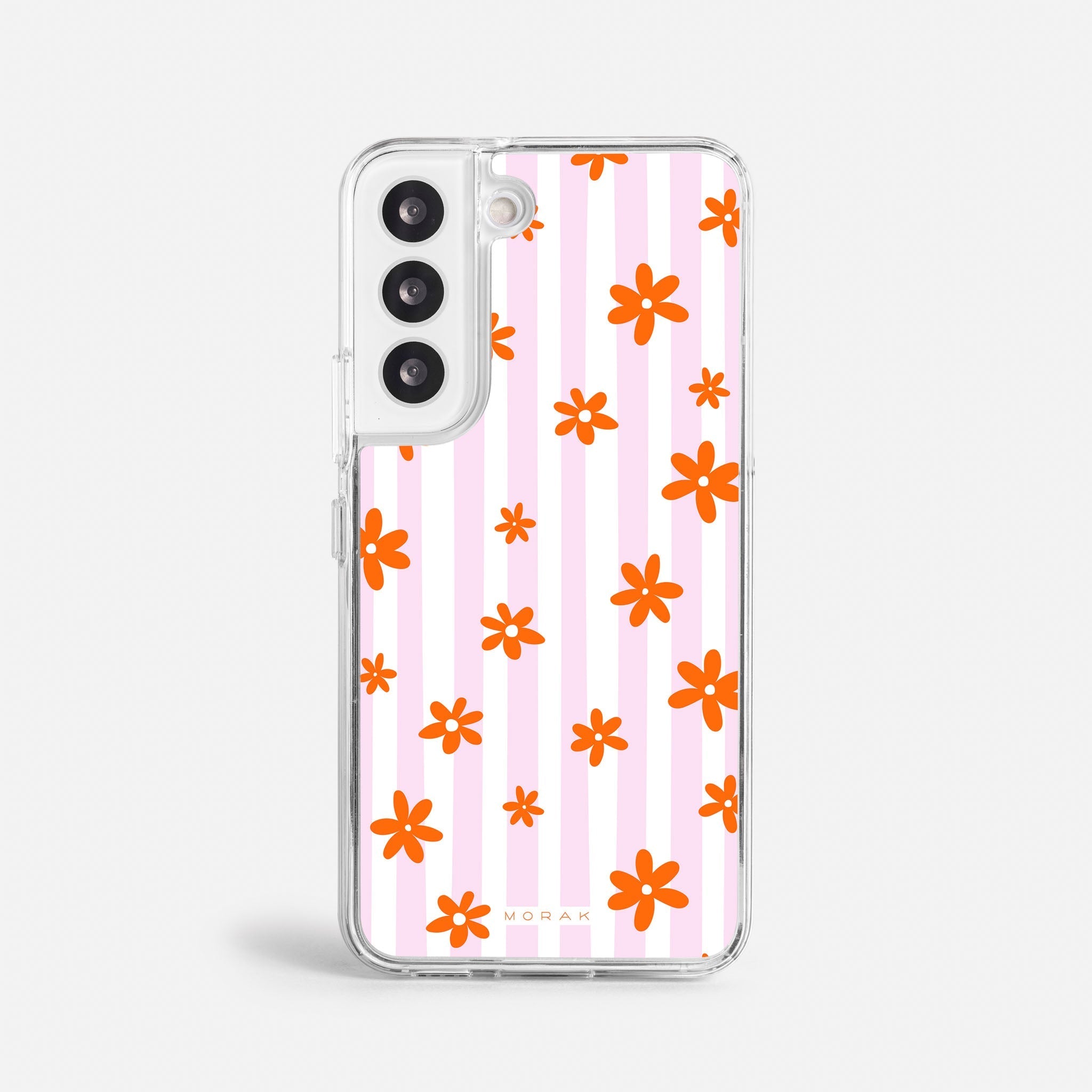Case Florecitas - Blanco Premium – Protección antigolpe | Diseño colombiano | Morak