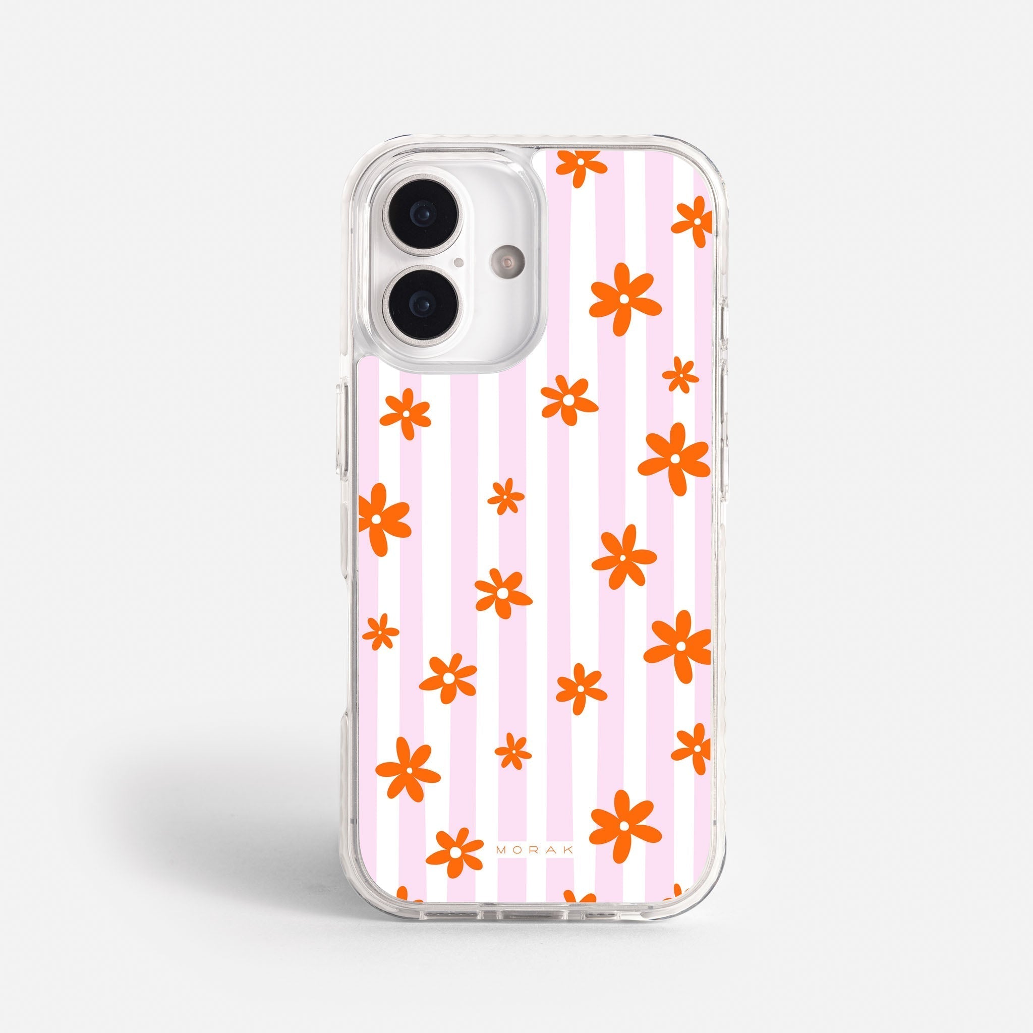 Case Florecitas - Blanco Premium – Protección antigolpe | Diseño colombiano | Morak