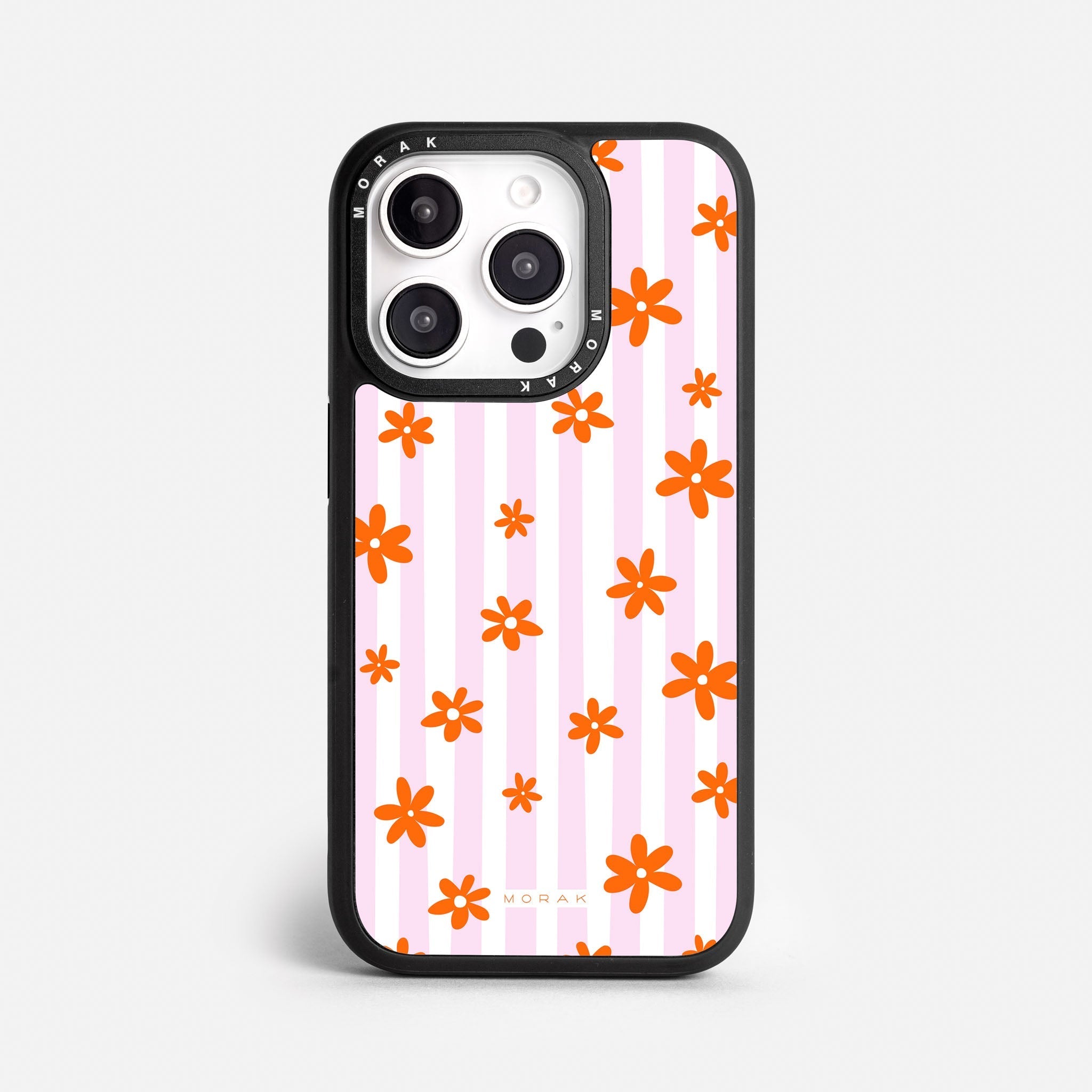 Case Florecitas - Blanco Premium – Protección antigolpe | Diseño colombiano | Morak