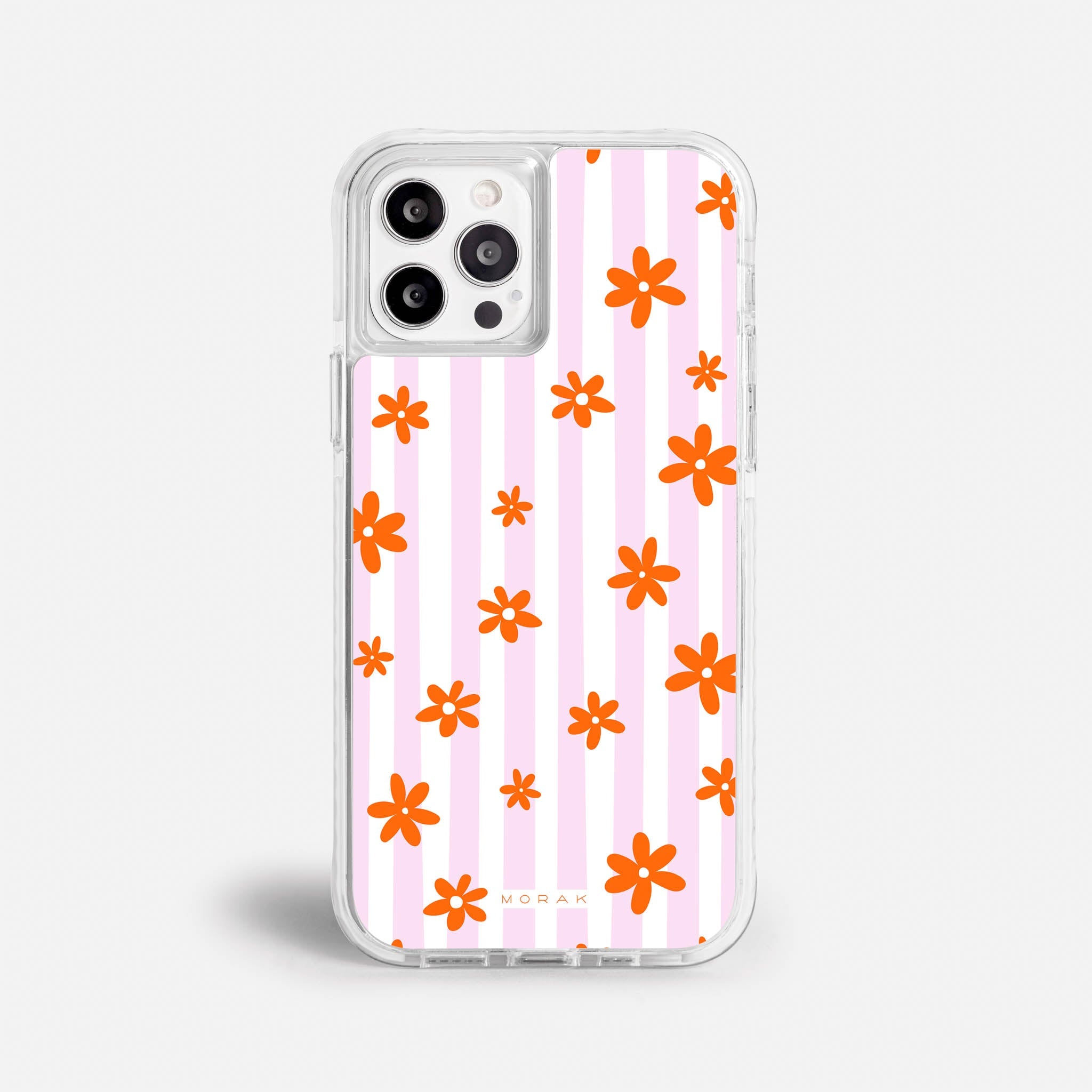 Case Florecitas - Blanco Premium – Protección antigolpe | Diseño colombiano | Morak