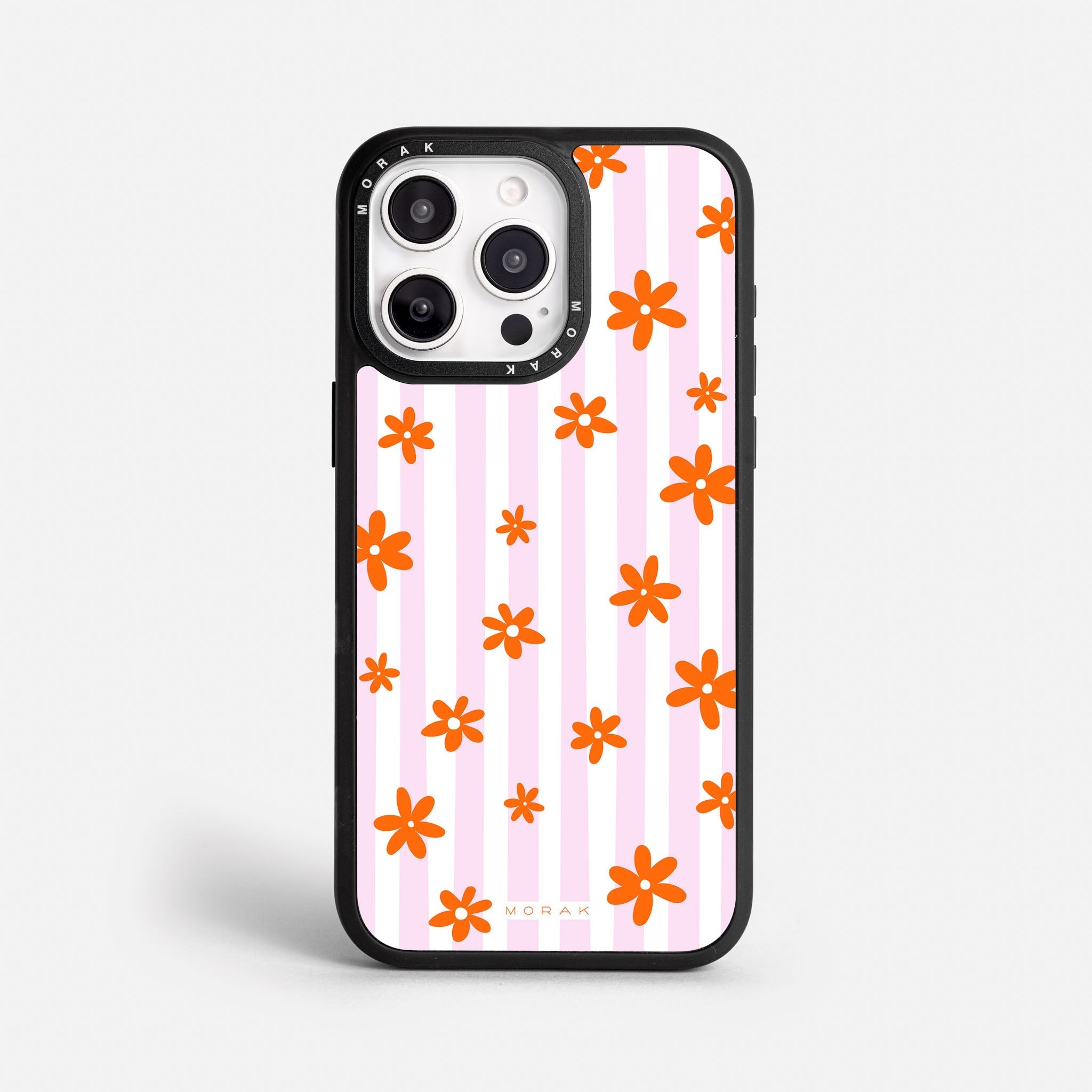 Case Florecitas - Blanco Premium – Protección antigolpe | Diseño colombiano | Morak