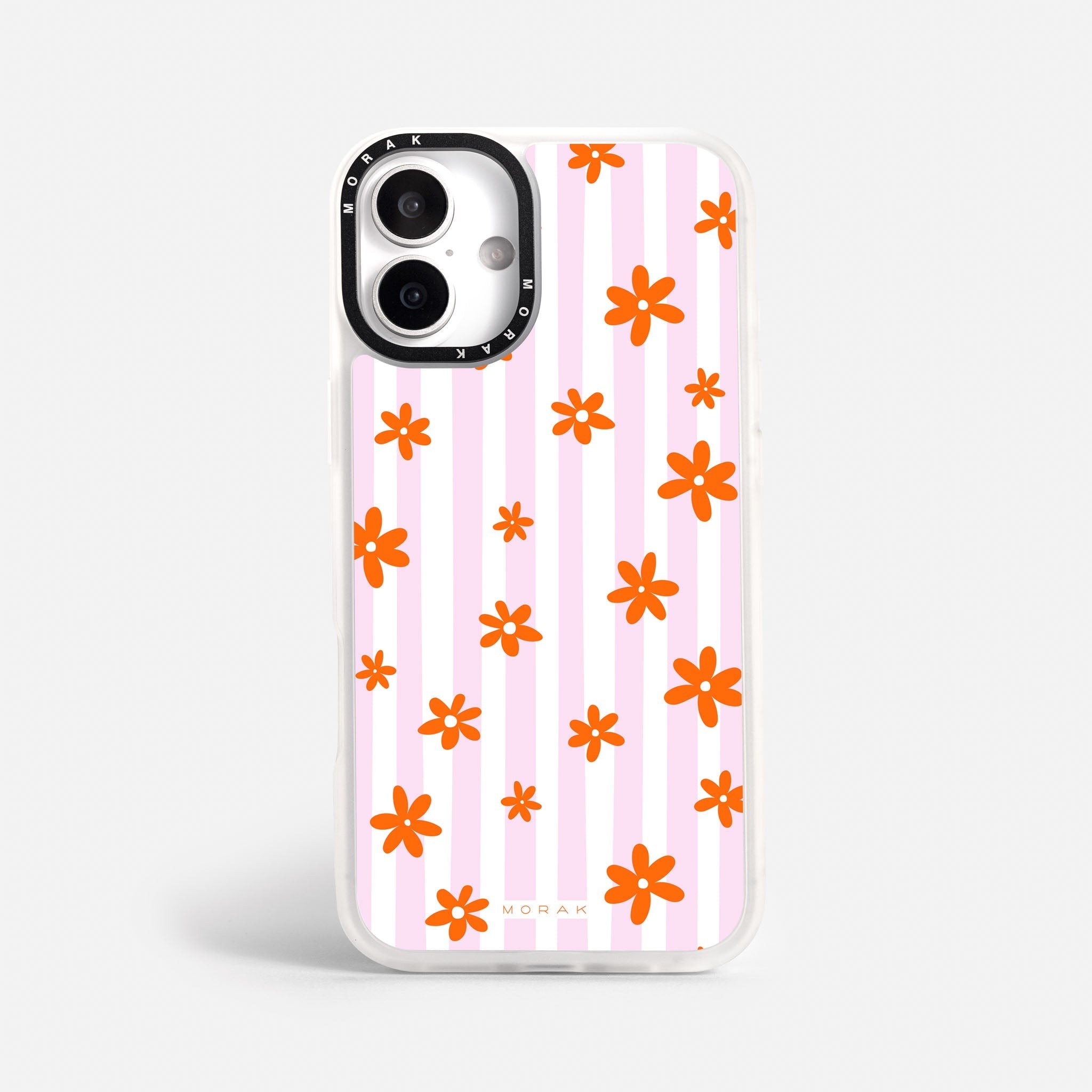 Case Florecitas - Blanco Premium – Protección antigolpe | Diseño colombiano | Morak
