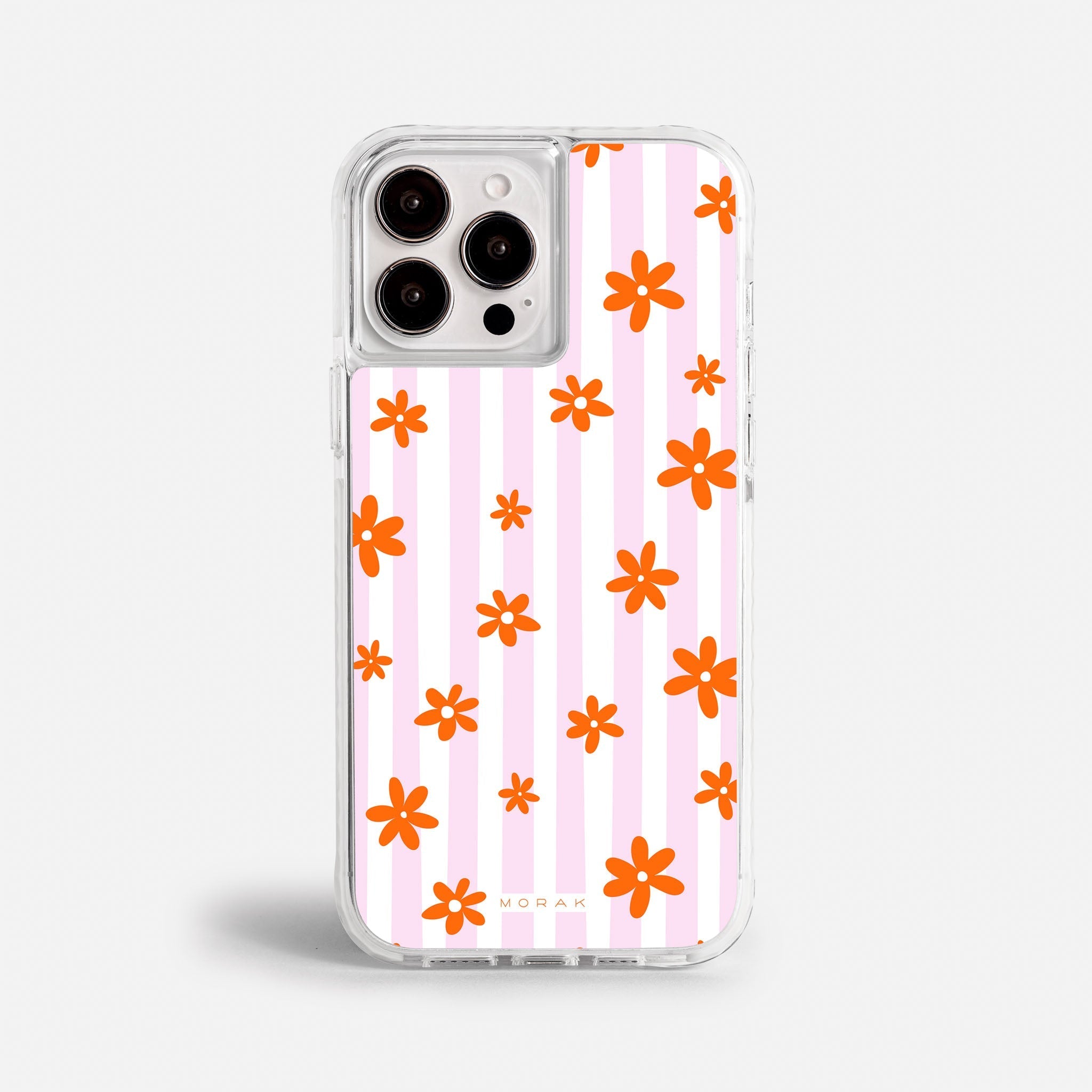 Case Florecitas - Blanco Premium – Protección antigolpe | Diseño colombiano | Morak