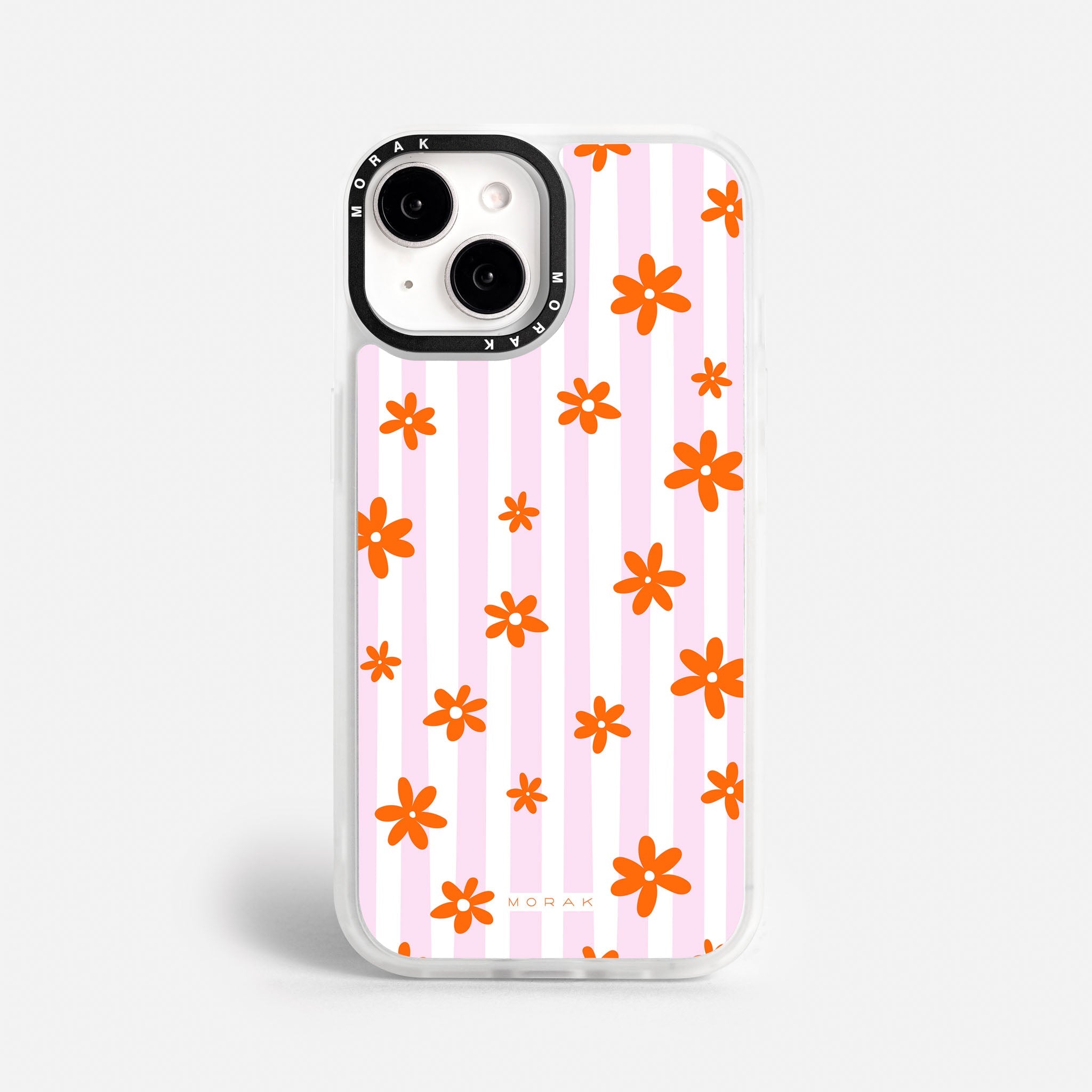Case Florecitas - Blanco Premium – Protección antigolpe | Diseño colombiano | Morak