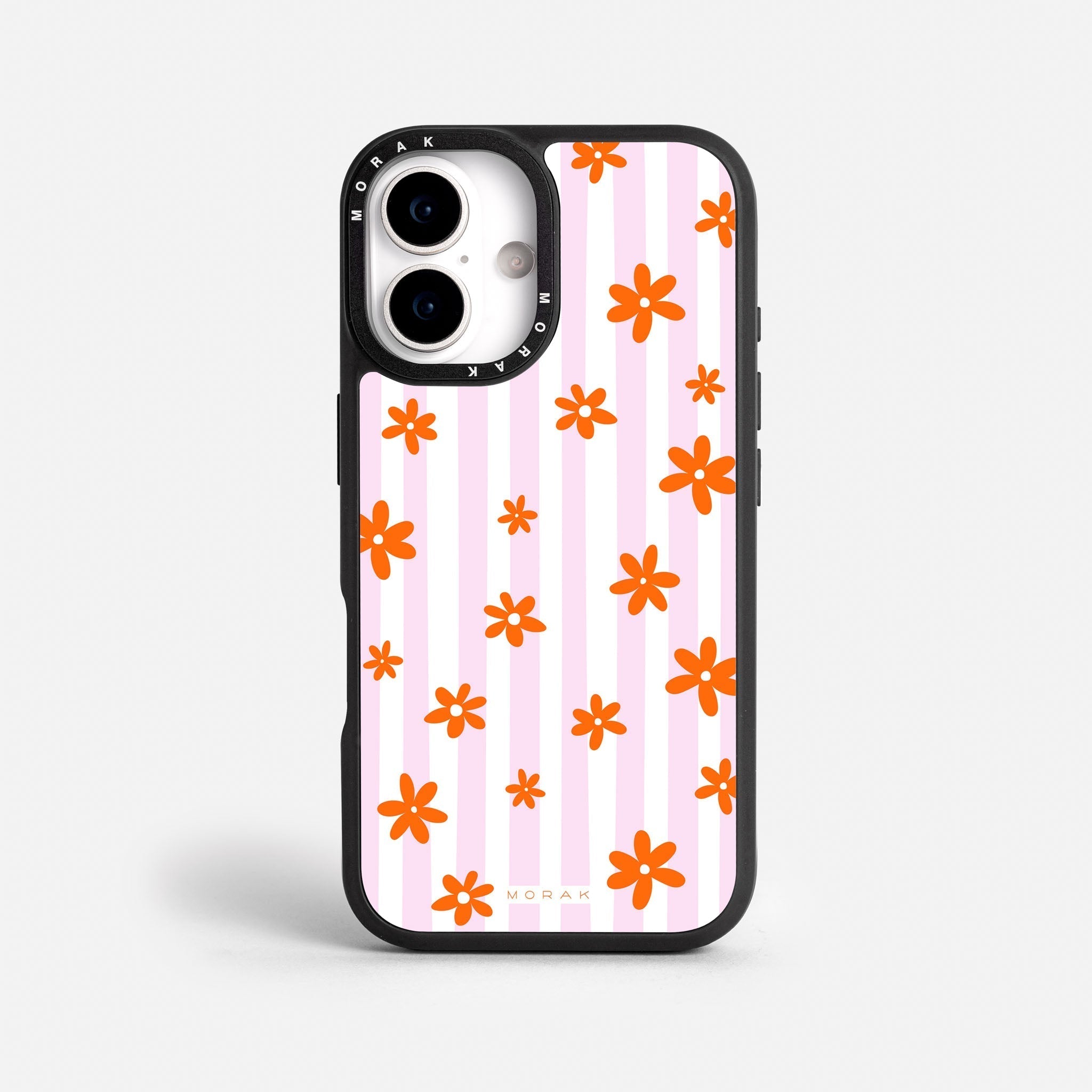 Case Florecitas - Blanco Premium – Protección antigolpe | Diseño colombiano | Morak