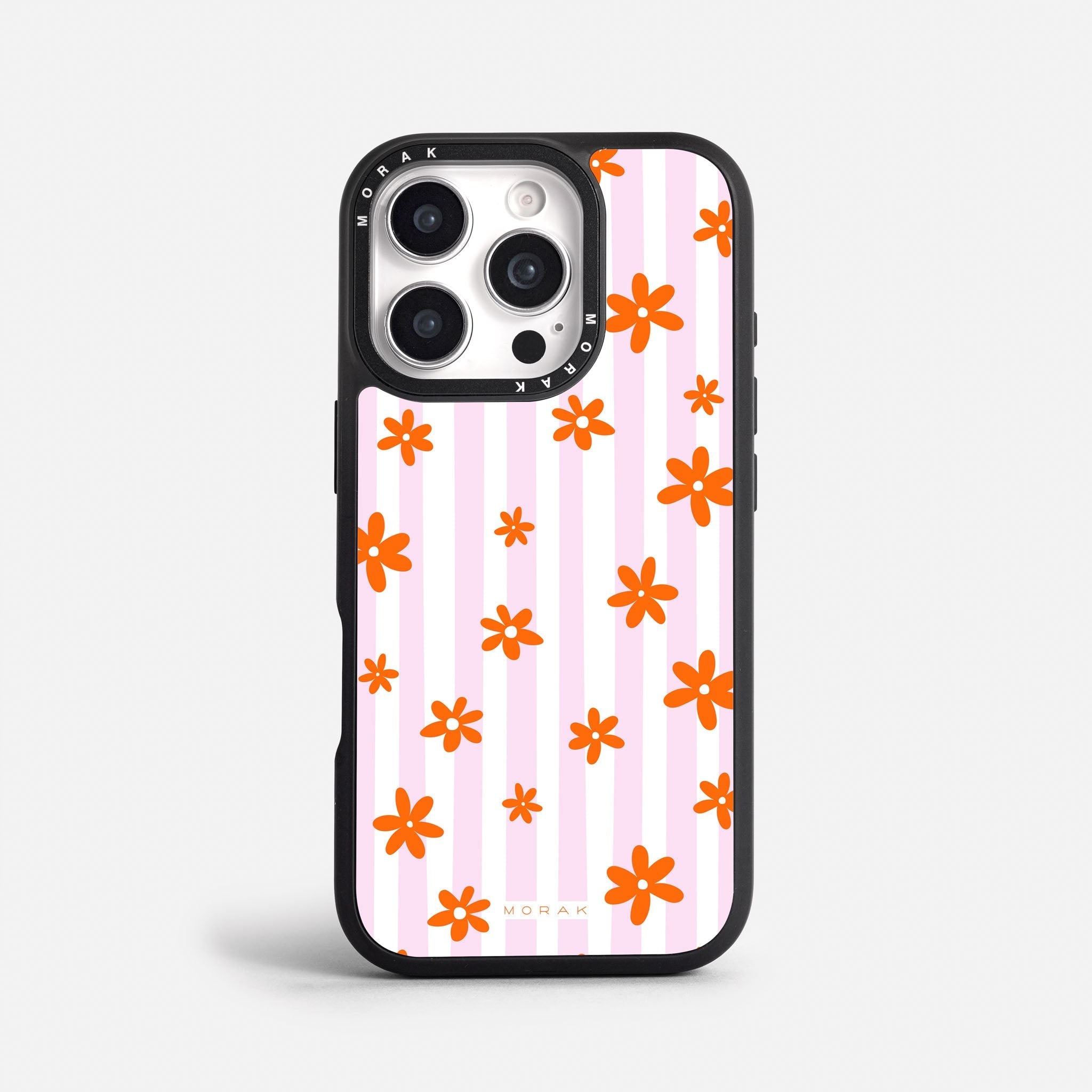 Case Florecitas - Blanco Premium – Protección antigolpe | Diseño colombiano | Morak