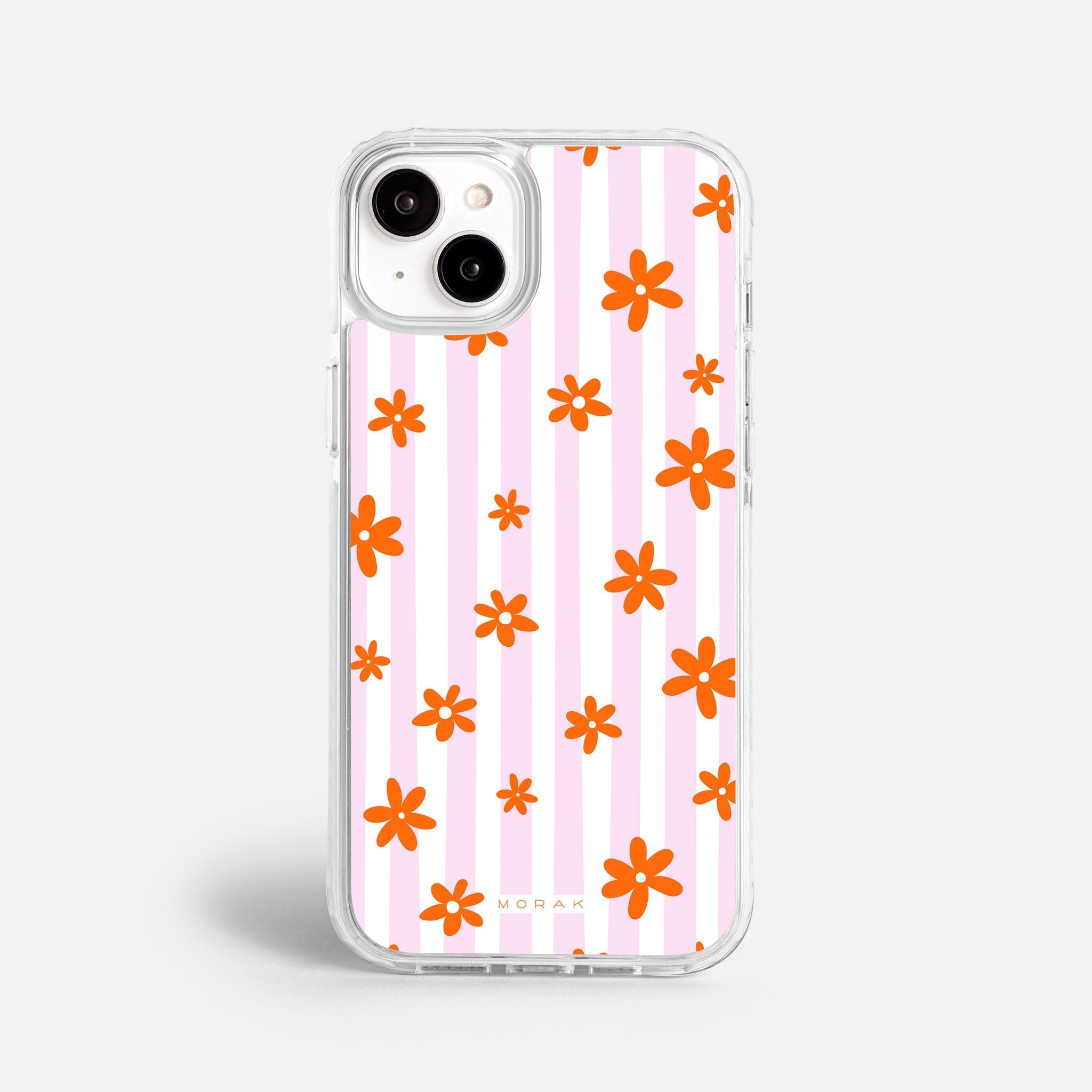 Case Florecitas - Blanco Premium – Protección antigolpe | Diseño colombiano | Morak