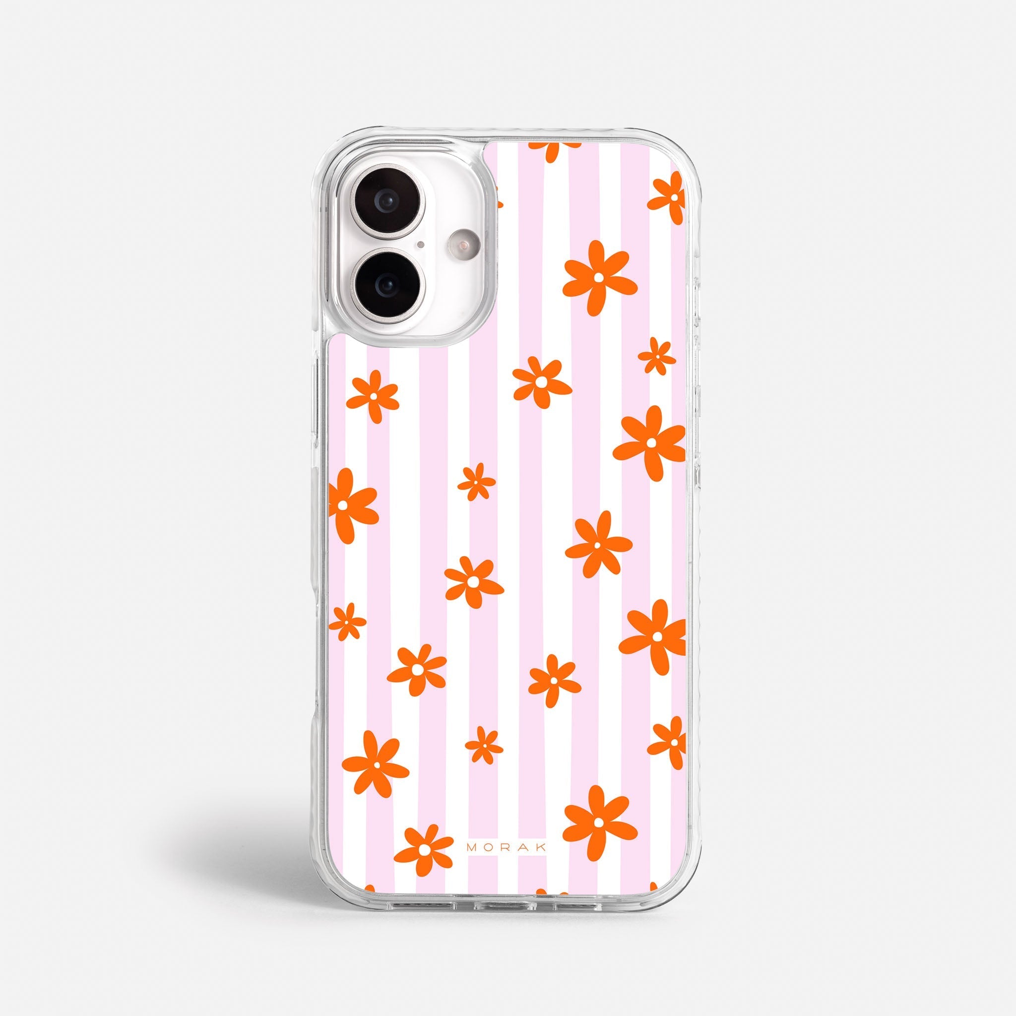 Case Florecitas - Blanco Premium – Protección antigolpe | Diseño colombiano | Morak