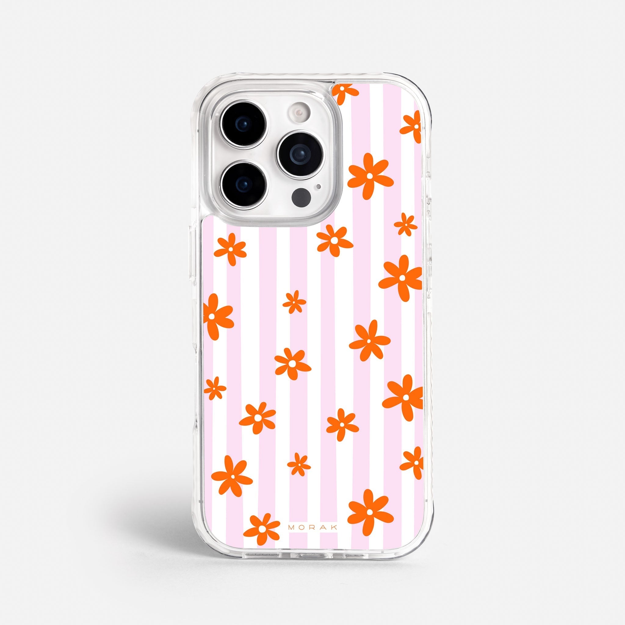 Case Florecitas - Blanco Premium – Protección antigolpe | Diseño colombiano | Morak