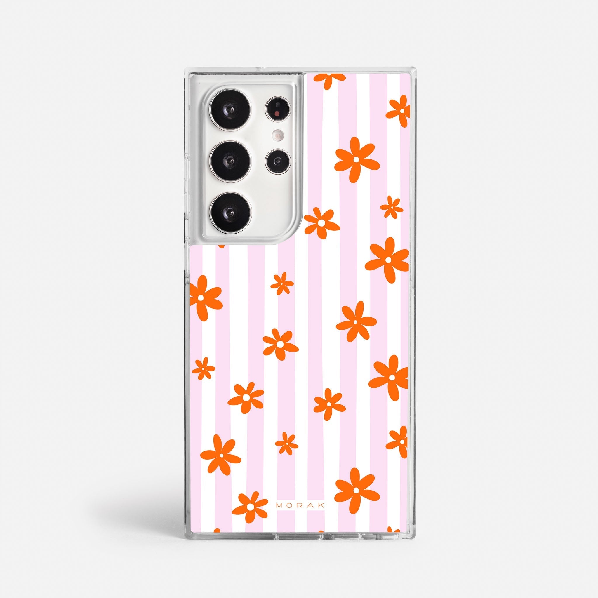 Case Florecitas - Blanco Premium – Protección antigolpe | Diseño colombiano | Morak