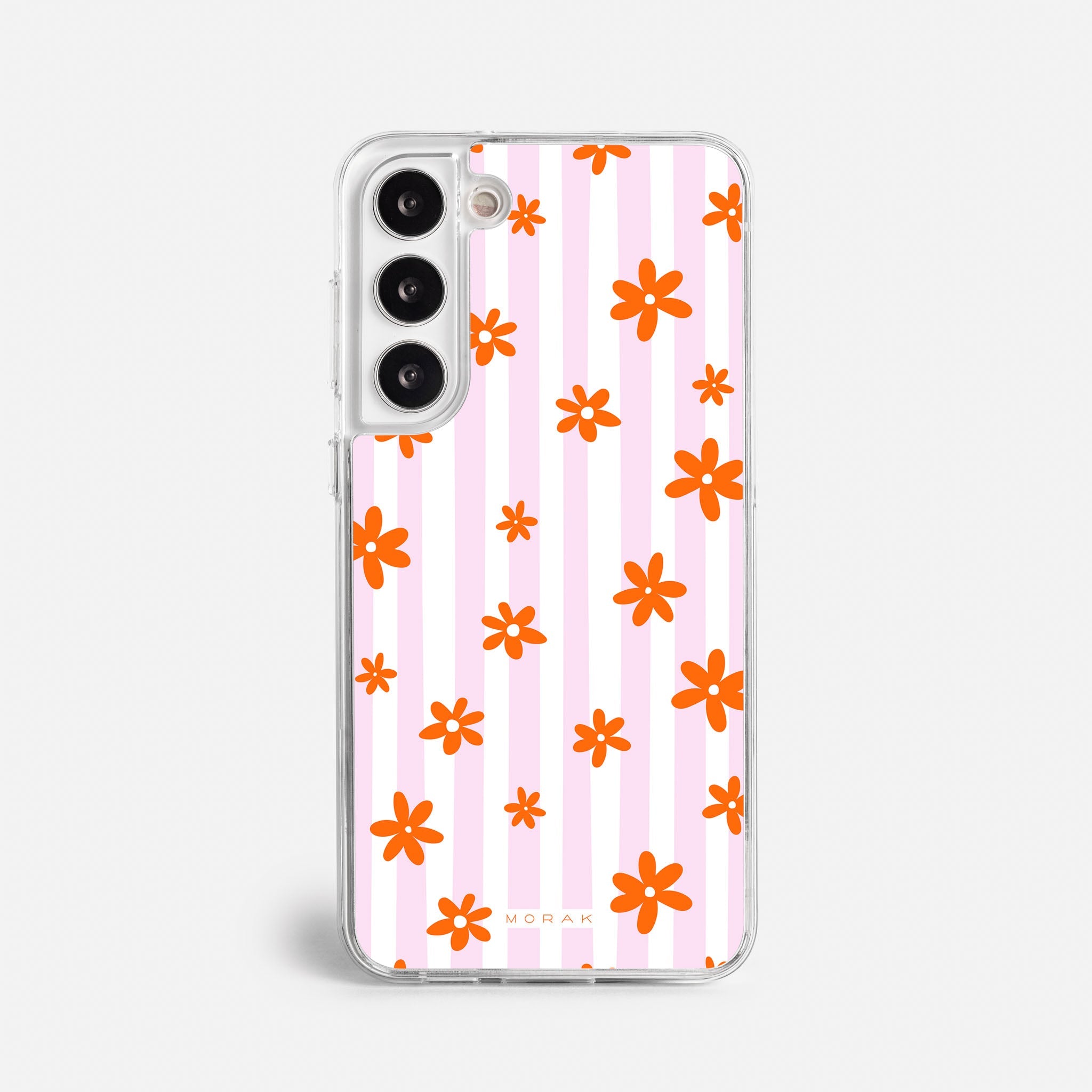 Case Florecitas - Blanco Premium – Protección antigolpe | Diseño colombiano | Morak