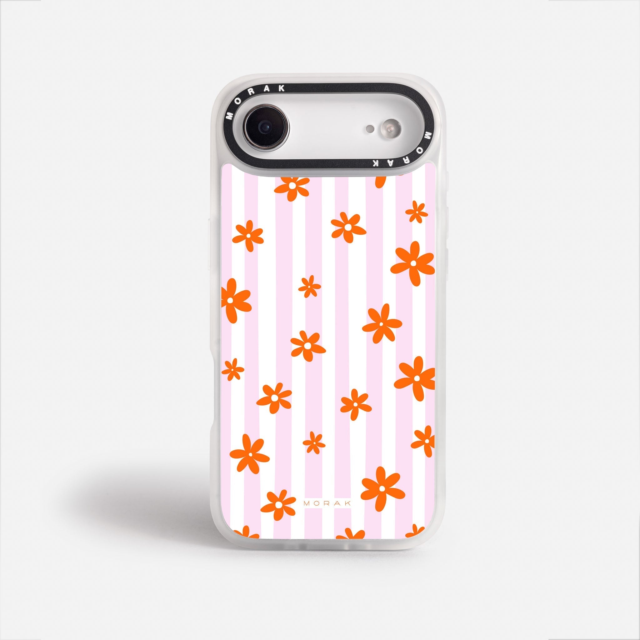 Case Florecitas - Blanco Premium – Protección antigolpe | Diseño colombiano | Morak