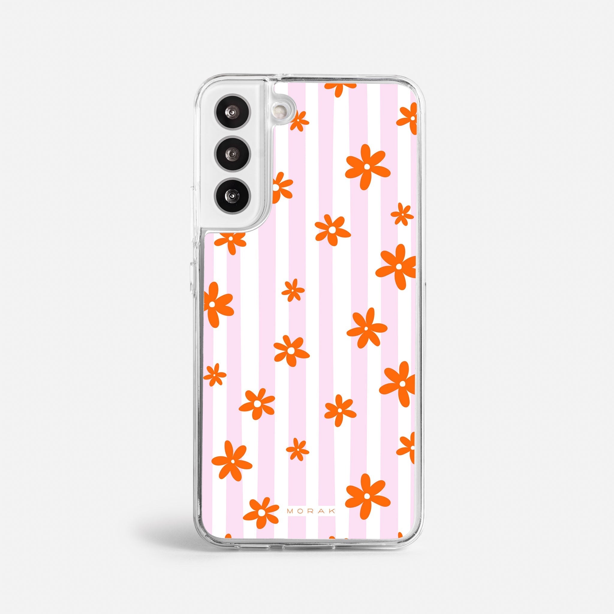 Case Florecitas - Blanco Premium – Protección antigolpe | Diseño colombiano | Morak